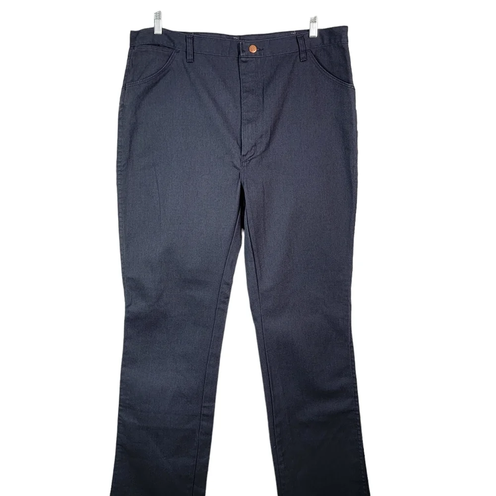 Big Ben Vintage Workwear Jobcore Heavy Canvas Dark Blue Work Pants Men's 40x34 - Picture 3 of 16